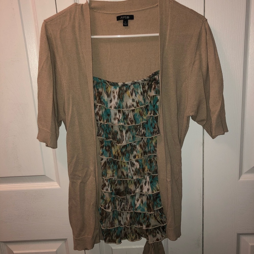 Apt 9 short sleeve sweater